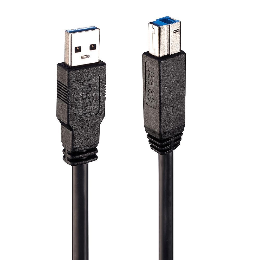 Active USB 3.0 A/B Cable 10m Lindy Active USB 3.0 A/B Cable 10m Lindy