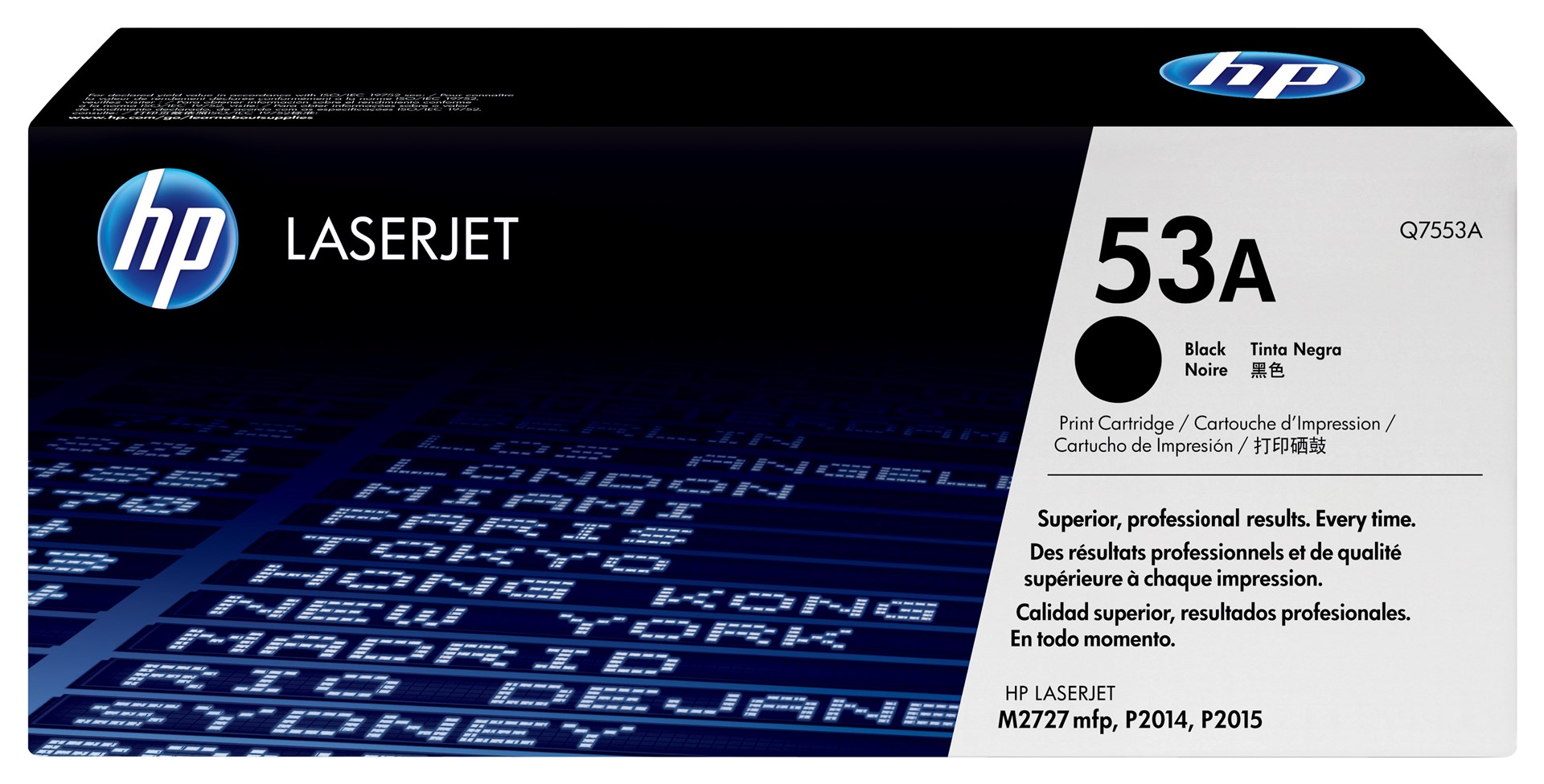 HP 53A Black Original LaserJet Toner Cartridge HP 53A Black Original LaserJet Toner Cartridge