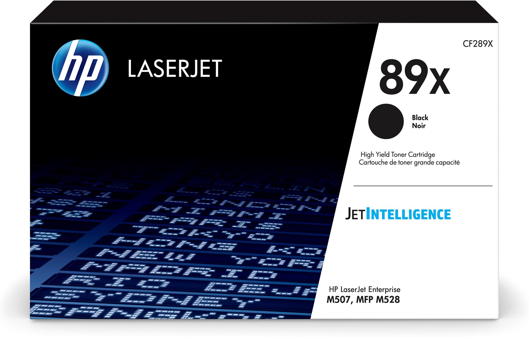HP 89X High Yield Black Original LaserJet Toner Cartridge HP 89X High Yield Black Original LaserJet Toner Cartridge