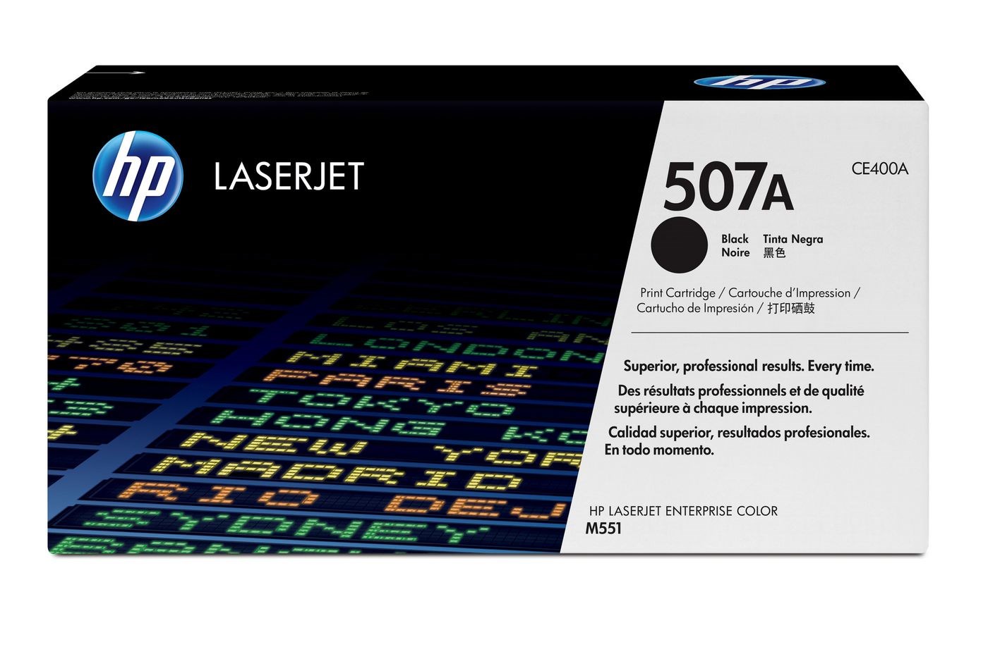 HP 507A Black Original LaserJet Toner Cartridge HP 507A Black Original LaserJet Toner Cartridge