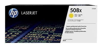 HP 508X High Yield Yellow Original LaserJet Toner Cartridge HP 508X High Yield Yellow Original LaserJet Toner Cartridge