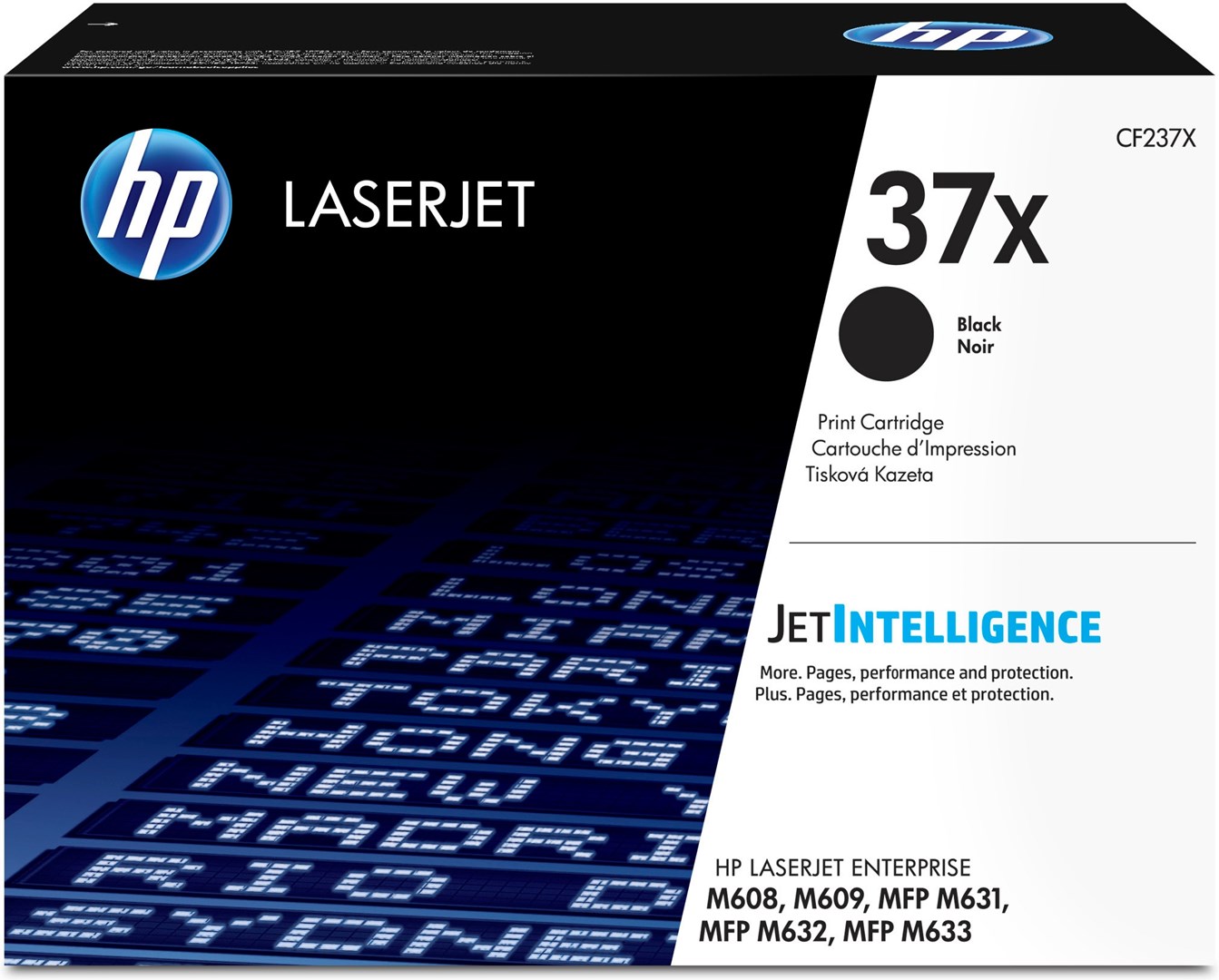 HP 37X High Yield Black Original LaserJet Toner Cartridge HP 37X High Yield Black Original LaserJet Toner Cartridge