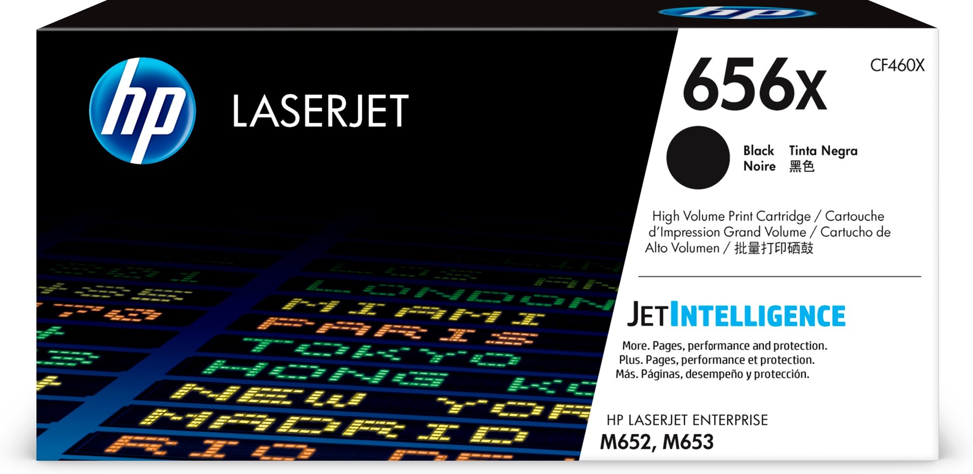 HP 656X High Yield Black Original LaserJet Toner Cartridge HP 656X High Yield Black Original LaserJet Toner Cartridge