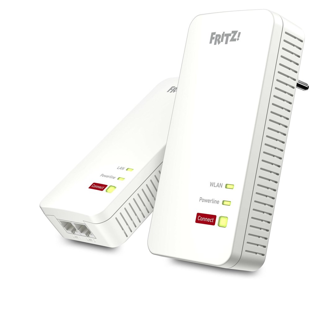 FRITZ!Powerline 1240 AX WLAN Set 1200 Mbit/s Ethernet LAN Wi-Fi White 2 pc(s) FRITZ!Powerline 1240 AX WLAN Set 1200 Mbit/s Ethernet LAN Wi-Fi White 2 pc(s)
