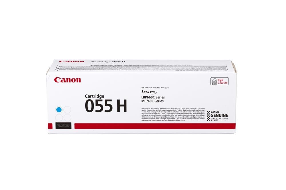 Canon 055H toner cartridge 1 pc(s) Original Cyan Canon 055H toner cartridge 1 pc(s) Original Cyan