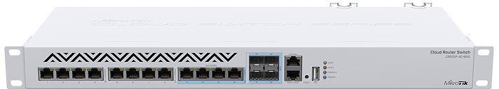 Mikrotik CRS312-4C+8XG-RM network switch L3 10G Ethernet (100/1000/10000) White 1U Mikrotik CRS312-4C+8XG-RM network switch L3 10G Ethernet (100/1000/10000) White 1U