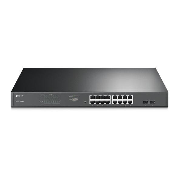 TP-Link JetStream 16-Port Gigabit Easy Smart PoE/PoE+ Switch TP-Link JetStream 16-Port Gigabit Easy Smart PoE/PoE+ Switch