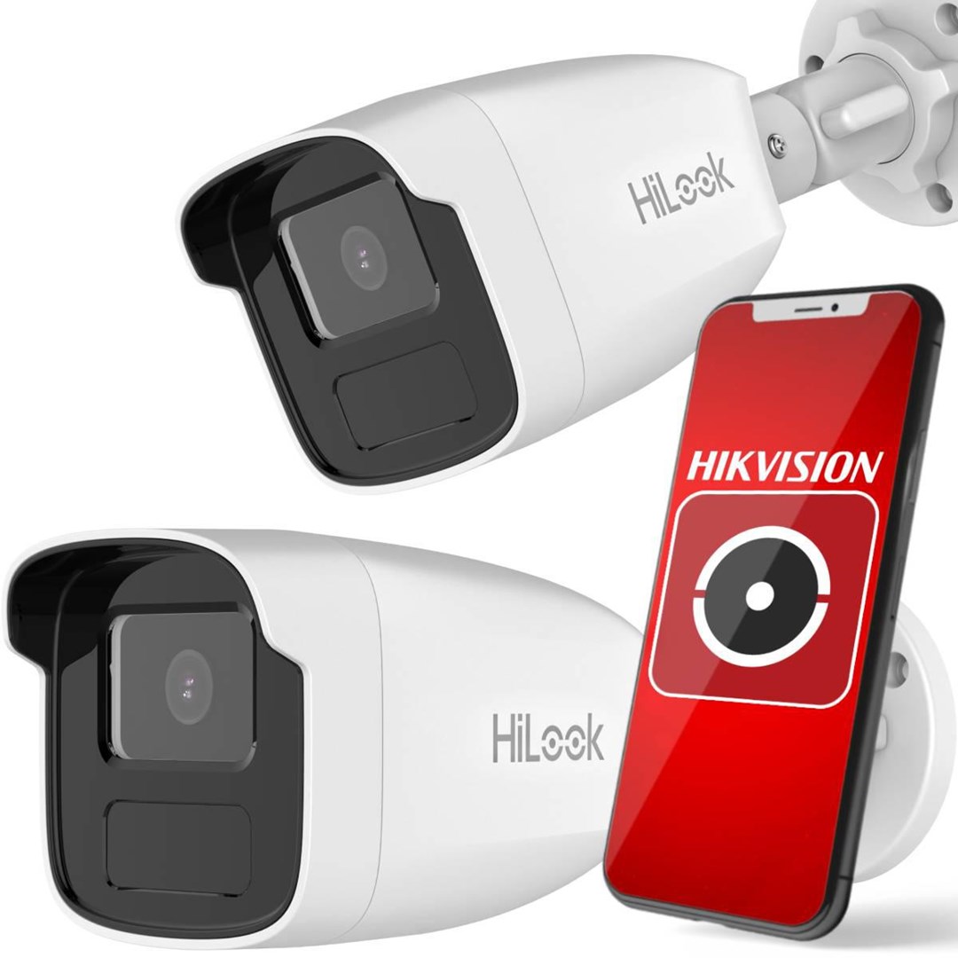 IP Camera HILOOK IPCAM-B4-50IR White IP Camera HILOOK IPCAM-B4-50IR White
