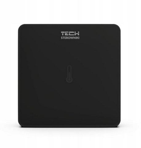 Wireless room sensor black C-8R Wireless room sensor black C-8R