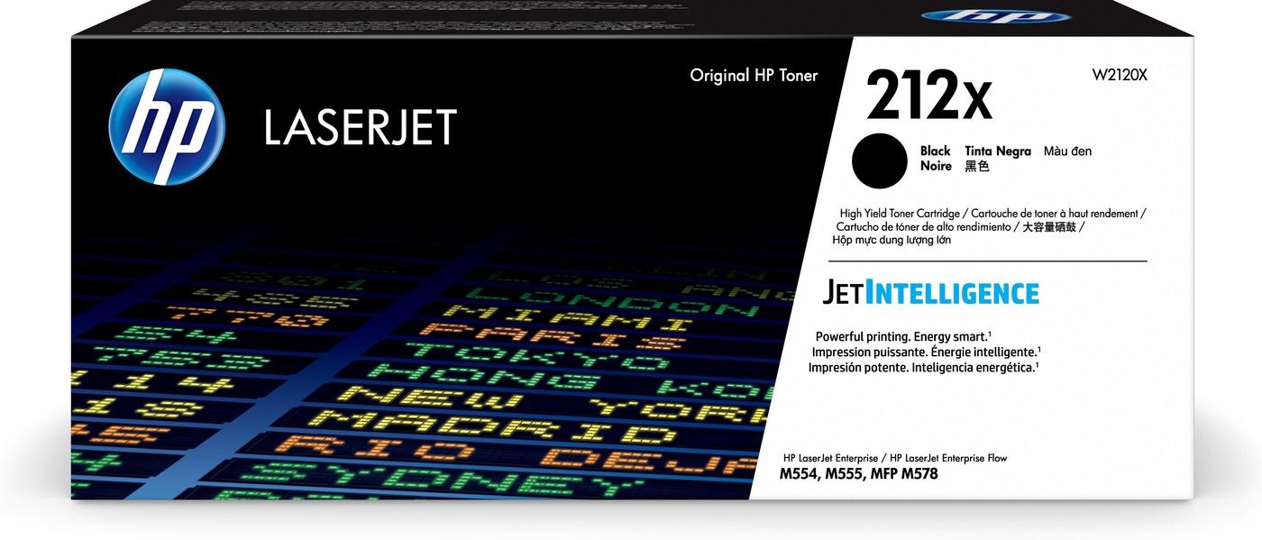 HP 212X High Yield Black Original LaserJet Toner Cartridge HP 212X High Yield Black Original LaserJet Toner Cartridge
