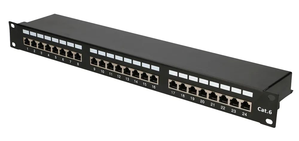 Extralink CAT6 STP V2 | Patchpanel | 24 Ports Extralink CAT6 STP V2 | Patchpanel | 24 Ports