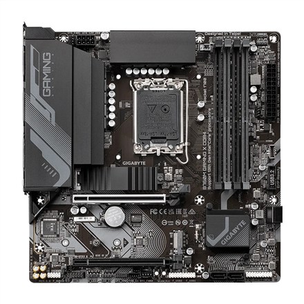 GIGABYTE B760M GAMING X DDR4 Motherboard - Supports Intel Core 14th Gen CPUs, 8+1+1 Phases Digital VRM, up to 5333MHz DDR4 (OC), 2xPCIe 4.0 M.2, 2.5GbE LAN, USB 3.2 Gen2 GIGABYTE B760M GAMING X DDR4 Motherboard - Supports Intel Core 14th Gen CPUs, 8+1+1 Phases Digital VRM, up to 5333MHz DDR4 (OC), 2xPCIe 4.0 M.2, 2.5GbE LAN, USB 3.2 Gen2