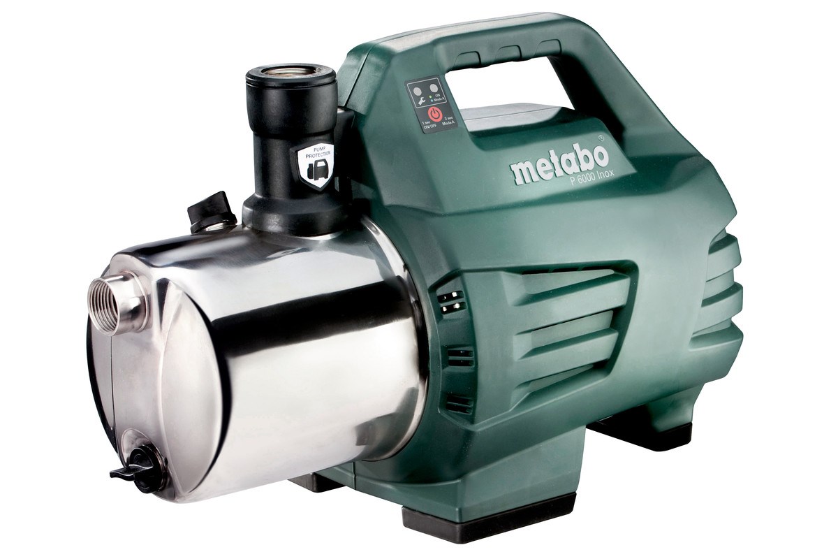 METABO GARDEN PUMP 6000 l/h 5.5 bar P 6000 INOX METABO GARDEN PUMP 6000 l/h 5.5 bar P 6000 INOX