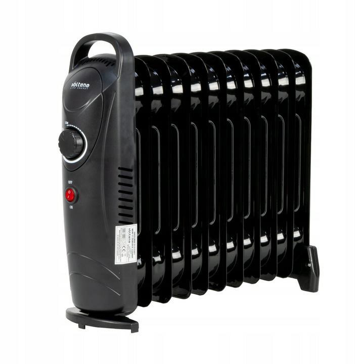 VOLTENO OIL HEATER 11-FINS 1200W BLACK VOLTENO OIL HEATER 11-FINS 1200W BLACK
