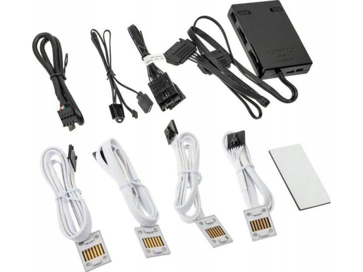 Lian Li UNI HUB SL-INF Controller, L-Connect 3 - white Lian Li UNI HUB SL-INF Controller, L-Connect 3 - white