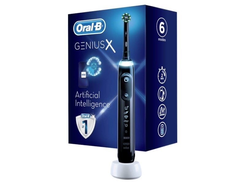 Oral-B Genius X Adult Oscillating toothbrush Black Oral-B Genius X Adult Oscillating toothbrush Black
