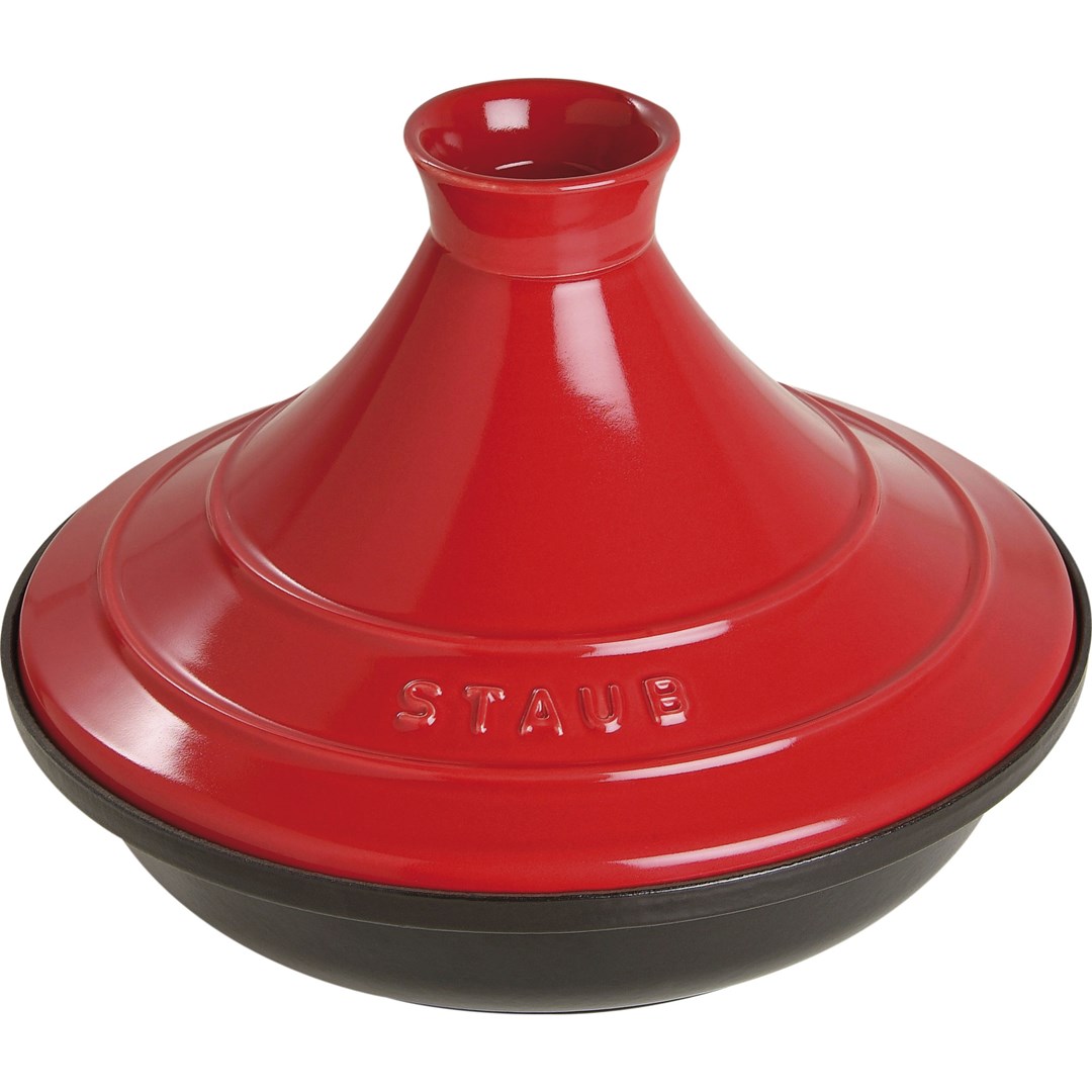 Tajine Staub dish - 28 cm, red-black Tajine Staub dish - 28 cm, red-black