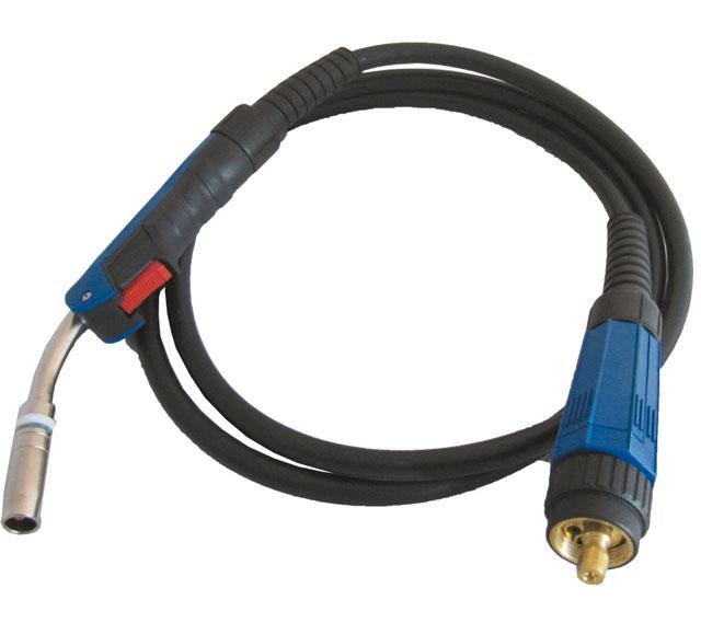 MB-25 MIG/MAG WELDING TORCH, WITH 5m CABLE, EURO PLUG MB-25 MIG/MAG WELDING TORCH, WITH 5m CABLE, EURO PLUG