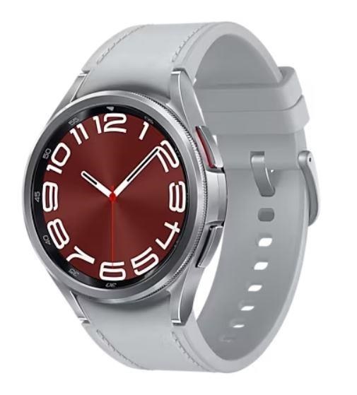 Samsung Galaxy Watch6 Classic 47 mm Digital Touchscreen Silver Samsung Galaxy Watch6 Classic 47 mm Digital Touchscreen Silver