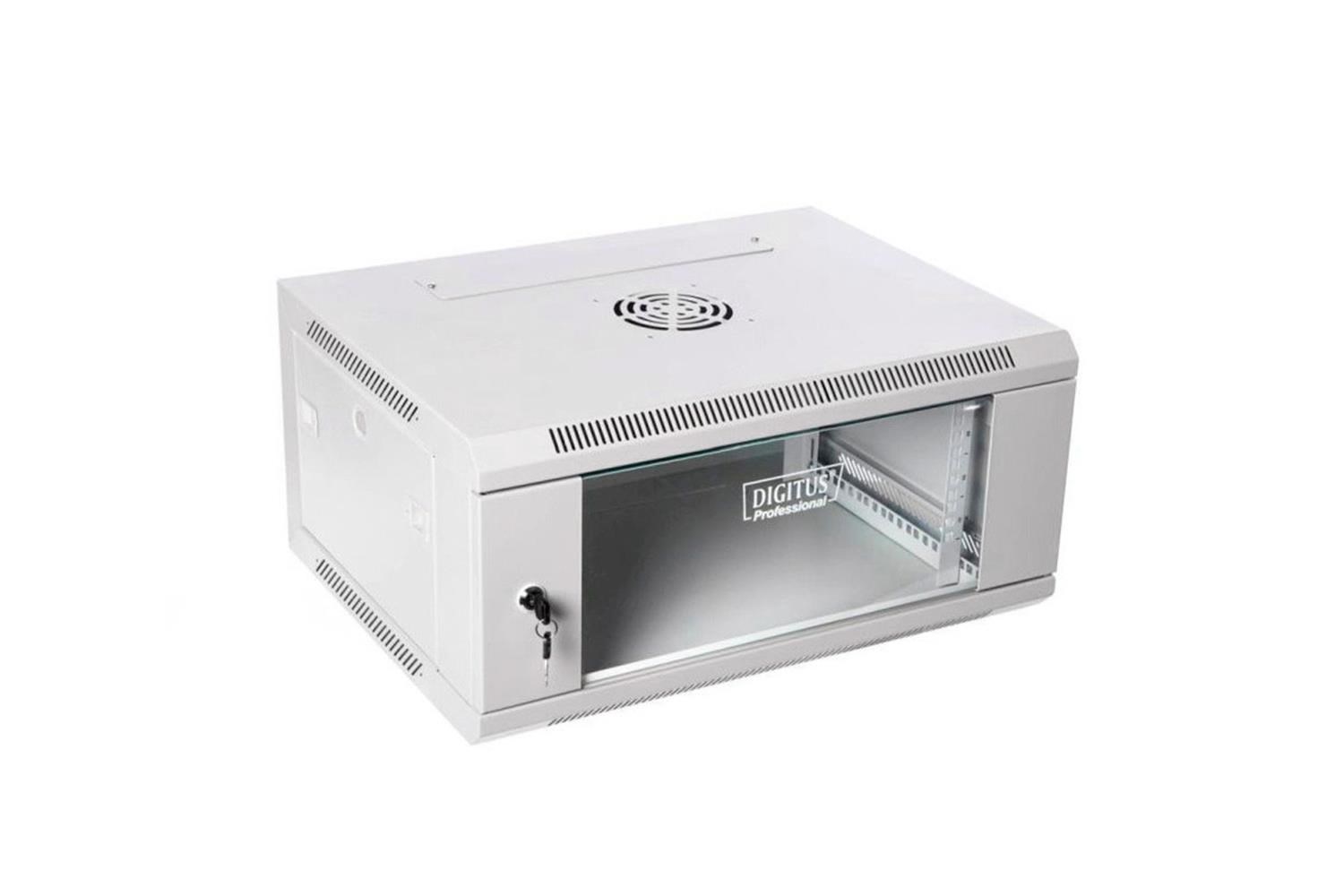 Digitus DN-W19 06U/450 rack cabinet 6U Wall mounted rack Light grey Digitus DN-W19 06U/450 rack cabinet 6U Wall mounted rack Light grey
