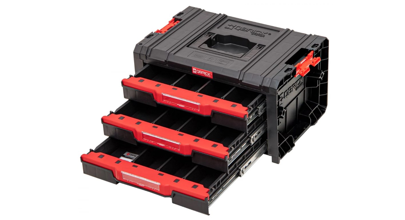 Qbrick System PRO Drawer 3 Toolbox 2.0 Expert - 1 pc. per carton Qbrick System PRO Drawer 3 Toolbox 2.0 Expert - 1 pc. per carton