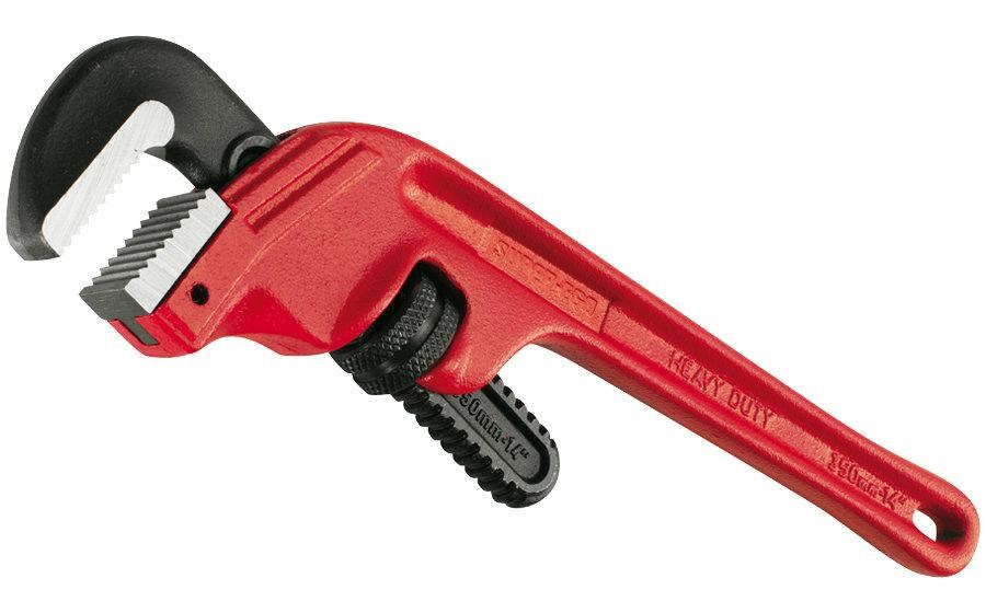 STILLSON PIPE WRENCH 14" 350mm STEEL. BENT/SUPER-EGO STILLSON PIPE WRENCH 14" 350mm STEEL. BENT/SUPER-EGO