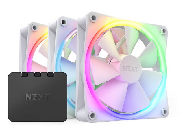 NZXT F120 RGB Triple Pack Computer case Fan 12 cm White 3 pc(s) NZXT F120 RGB Triple Pack Computer case Fan 12 cm White 3 pc(s)