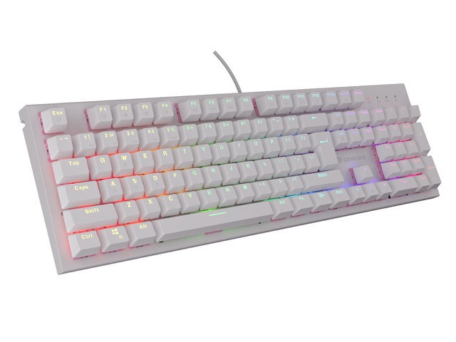 GENESIS Thor 303 keyboard Gaming USB QWERTY US English White GENESIS Thor 303 keyboard Gaming USB QWERTY US English White