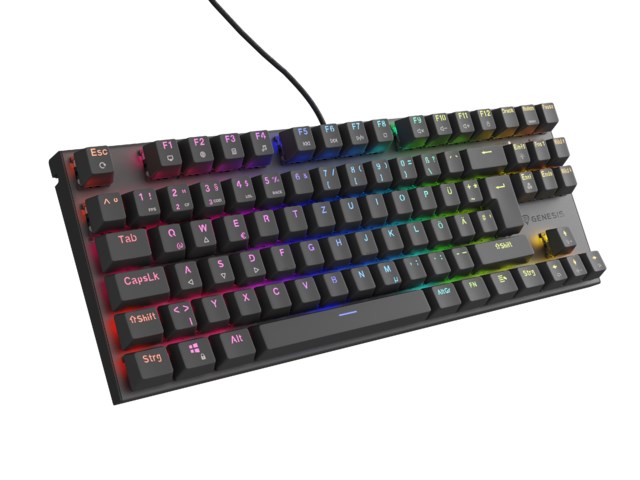 GENESIS Thor 303 TKL keyboard Gaming USB QWERTZ German Black GENESIS Thor 303 TKL keyboard Gaming USB QWERTZ German Black