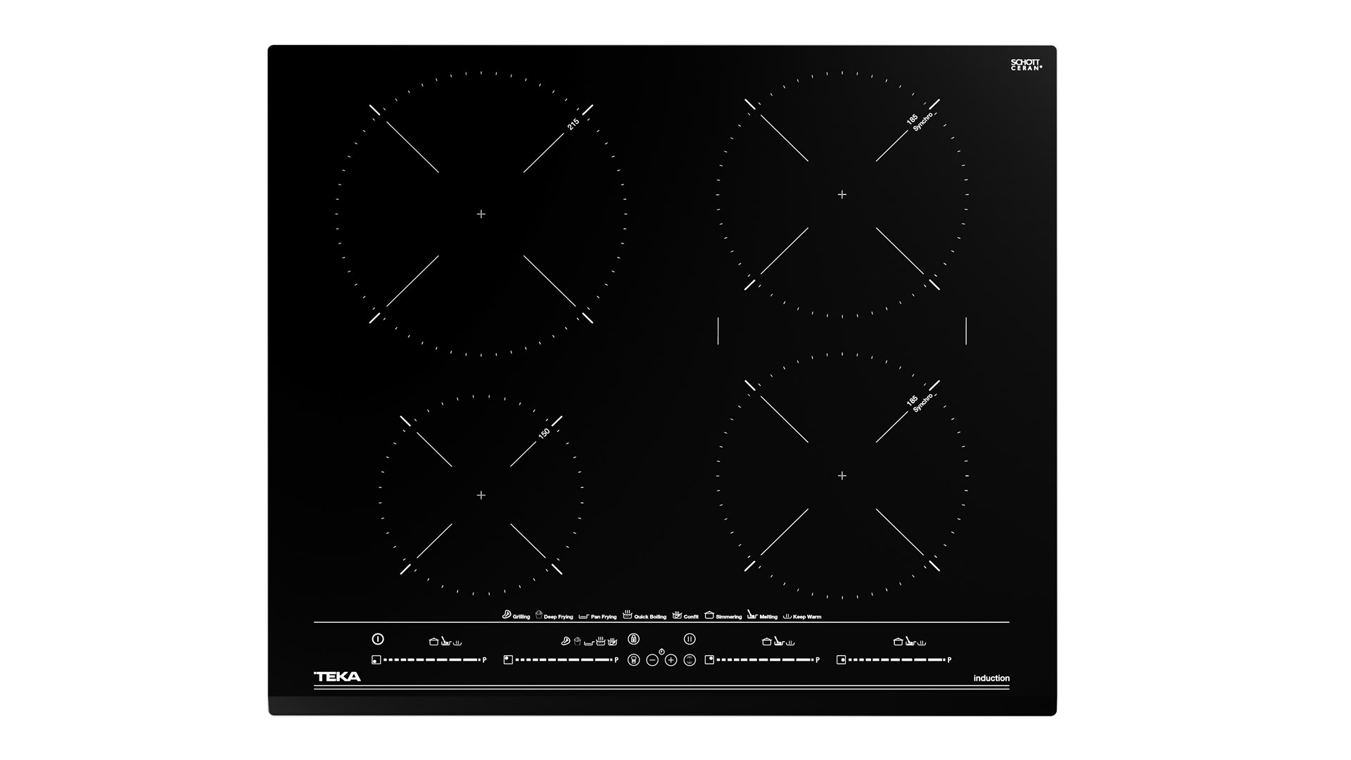 Teka Induction Hob IZC 64630 BK MST Teka Induction Hob IZC 64630 BK MST