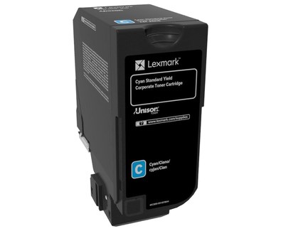 Lexmark 74C2SCE toner cartridge 1 pc(s) Original Cyan Lexmark 74C2SCE toner cartridge 1 pc(s) Original Cyan