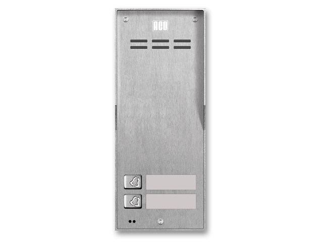 ACO FAM-P-2NPACC NT surface-mounted panel 2-family read. ACO FAM-P-2NPACC NT surface-mounted panel 2-family read.