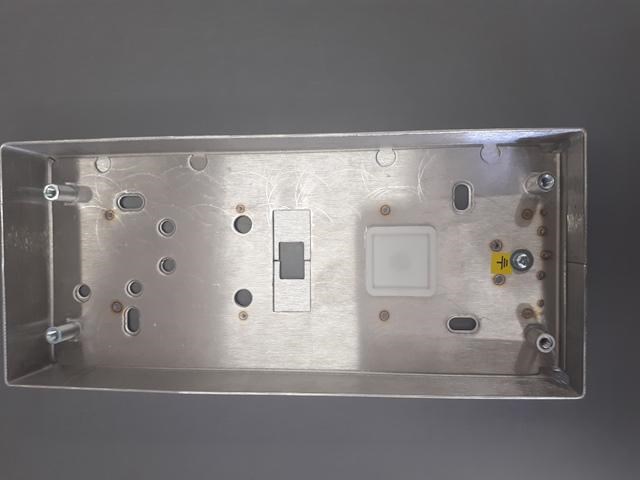 ACO CDN-P-S NT Small CDN Surface Mounted Frame with Visor, for CDNP5/6, CDNC/B, CDNA ACO CDN-P-S NT Small CDN Surface Mounted Frame with Visor, for CDNP5/6, CDNC/B, CDNA