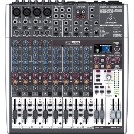 Behringer X1622USB audio mixer 16 channels 10 - 200000 Hz Behringer X1622USB audio mixer 16 channels 10 - 200000 Hz
