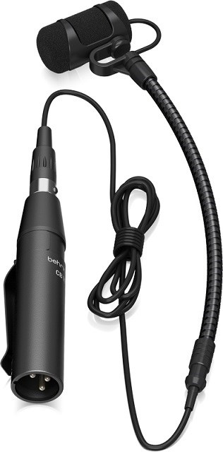 Behringer CB100 Mikrofon instrumentalny z gęsią szyją Behringer CB100 Mikrofon instrumentalny z gęsią szyją