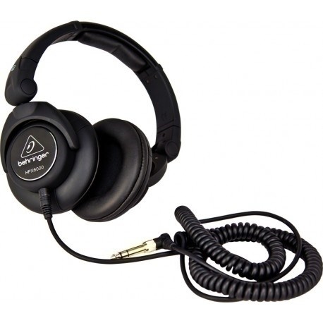 Behringer HPX6000 headphones/headset Wired Head-band Black Behringer HPX6000 headphones/headset Wired Head-band Black