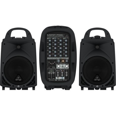 Behringer PPA500BT Public Address (PA) system Freestanding Public Address (PA) system 500 W Black Behringer PPA500BT Public Address (PA) system Freestanding Public Address (PA) system 500 W Black