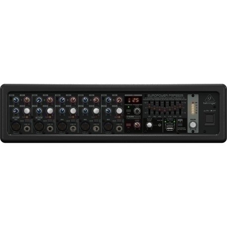 Behringer PMP550M audio mixer 5 channels 20 - 20000 Hz Black Behringer PMP550M audio mixer 5 channels 20 - 20000 Hz Black