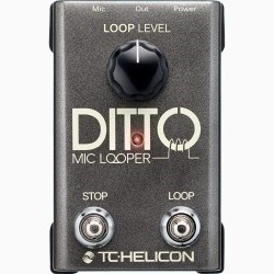 TC Helicon Ditto Mic Looper Looper mikrofonowy TC Helicon Ditto Mic Looper Looper mikrofonowy