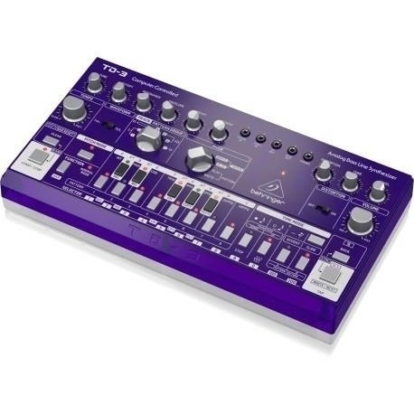 Behringer TD-3-GP Syntezator linii basowej fioletowy Behringer TD-3-GP Syntezator linii basowej fioletowy