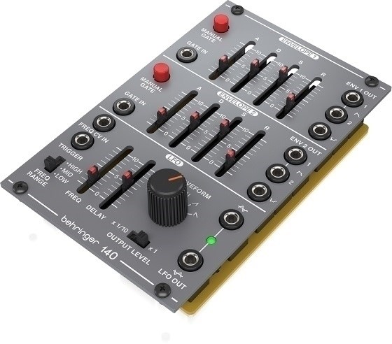 Behringer 140 DUAL ENVELOPE/LFO Moduł syntezatora modularnego Behringer 140 DUAL ENVELOPE/LFO Moduł syntezatora modularnego