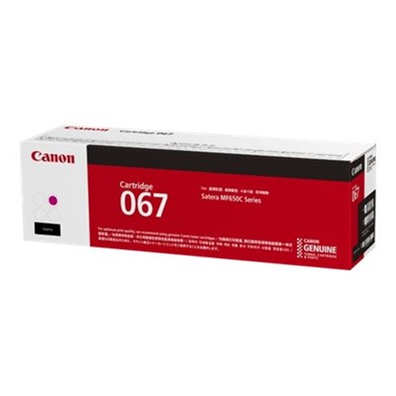 Canon 067 toner cartridge 1 pc(s) Original Magenta Canon 067 toner cartridge 1 pc(s) Original Magenta
