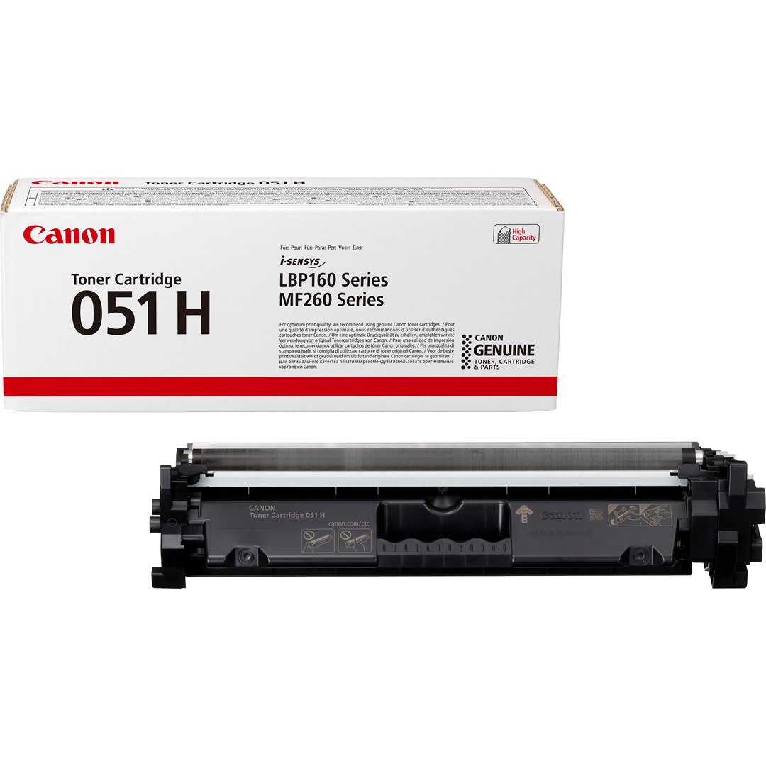 Canon 051H High Yield Toner Cartridge, Black Canon 051H High Yield Toner Cartridge, Black