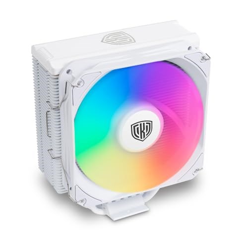 Kolink Umbra EX180 ARGB White CPU Cooler - 120 mm Kolink Umbra EX180 ARGB White CPU Cooler - 120 mm