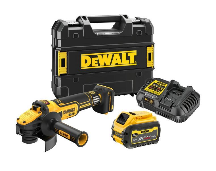 DEWALT. ANGLE GRINDER. 18V DCG409VST1 1x6,0Ah FV REG. FIG. DEWALT. ANGLE GRINDER. 18V DCG409VST1 1x6,0Ah FV REG. FIG.