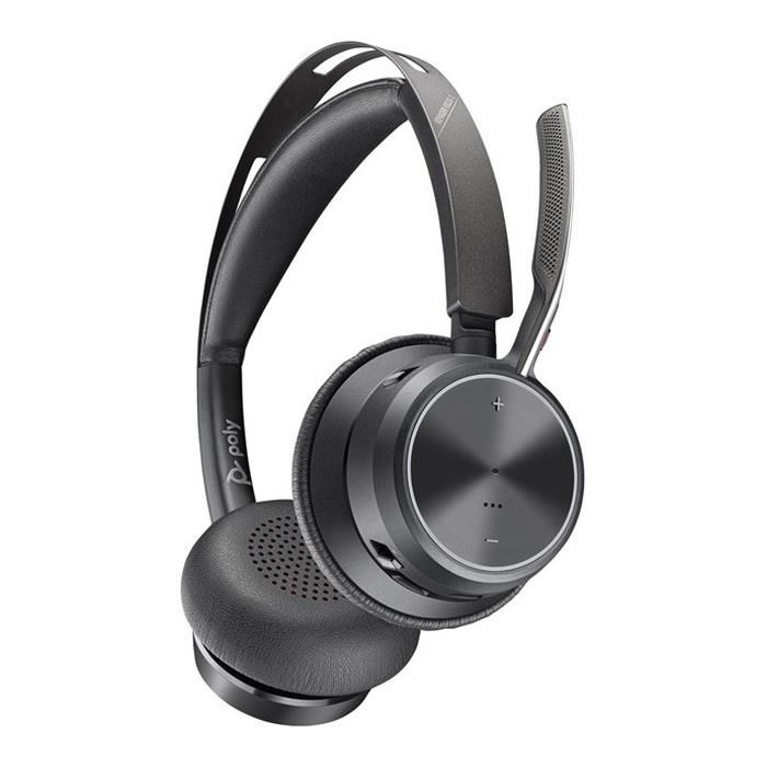 POLY Voyager Focus 2 USB-C-C Headset +USB-C/A Adapter +Charging Stand POLY Voyager Focus 2 USB-C-C Headset +USB-C/A Adapter +Charging Stand