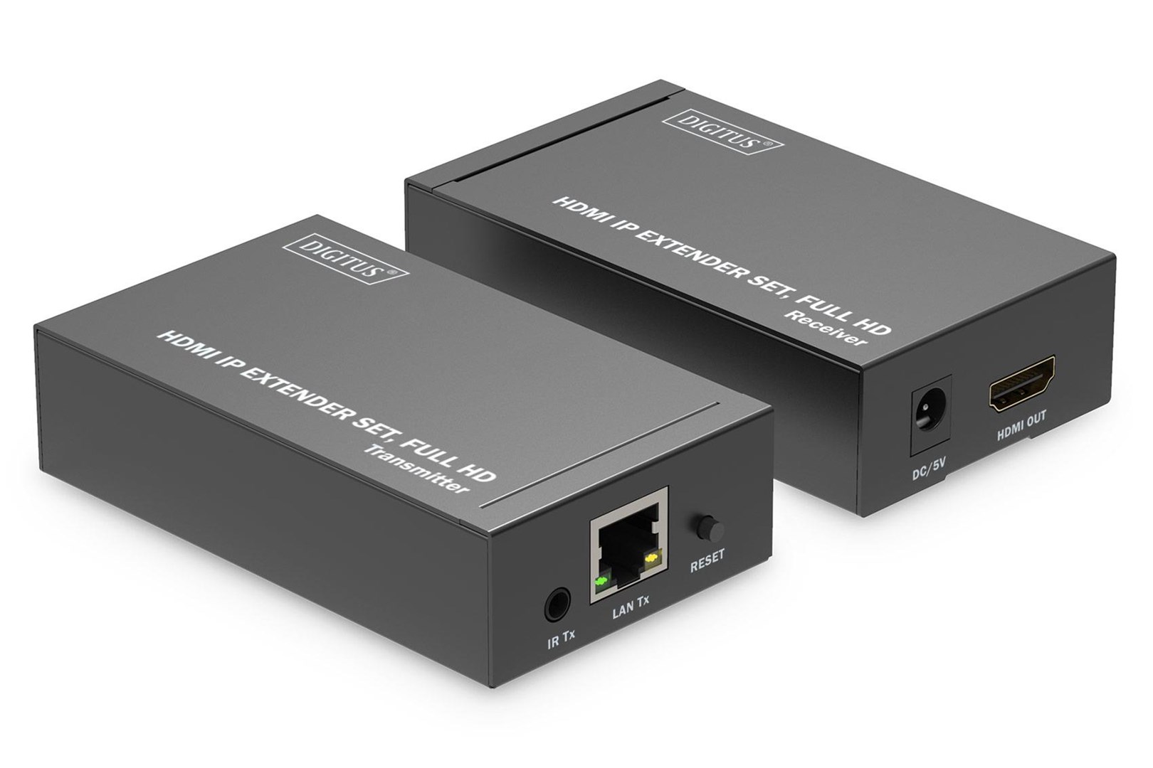 Digitus HDMI IP Extender Set, Full HD Digitus HDMI IP Extender Set, Full HD