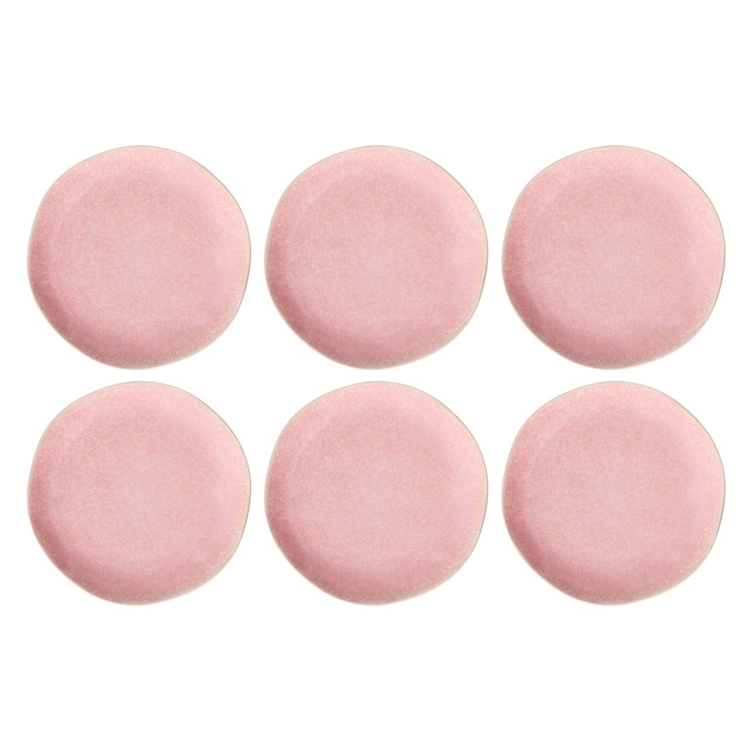 ROSE&TULIPANI CONCERTO FUSE ROSA Set of 6 dinner plates 27 cm ROSE&TULIPANI CONCERTO FUSE ROSA Set of 6 dinner plates 27 cm