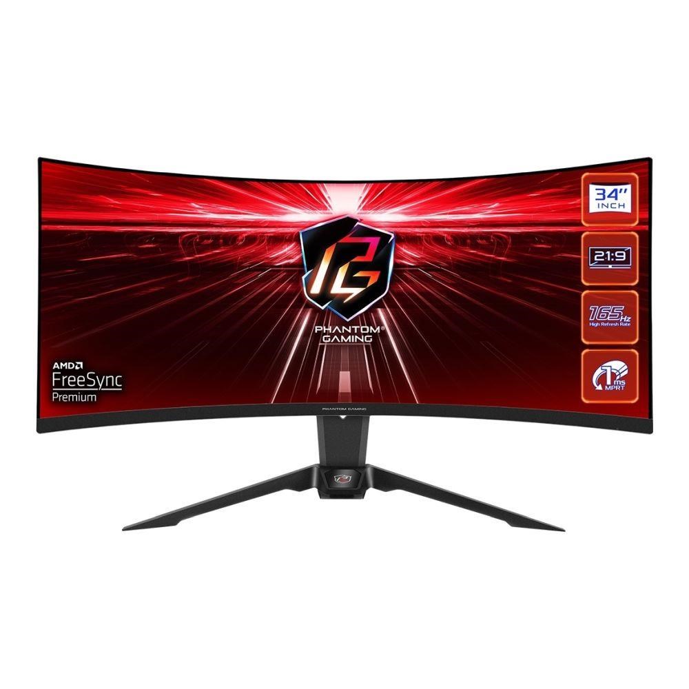 ASROCK 34" WQHD 165Hz monitor PG34WQ15R2B ASROCK 34" WQHD 165Hz monitor PG34WQ15R2B