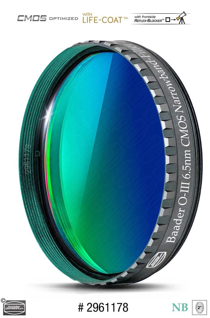 Baader O-III 2" (6.5nm) CMOS Filter Baader O-III 2" (6.5nm) CMOS Filter